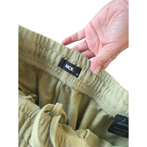 Nice Kicks Green Bones Unisex Sweatpants Size Medium Premium Sweatpants‎ - Picture 7 of 9